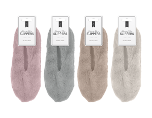 Farley Mill Faux Fur Memory Foam Slipper Socks