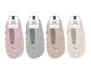 Farley Mill Super Soft Gem Trim Slippers