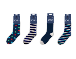 Farley Mill Uk 7-11 Super Soft Printed Gripper Socks