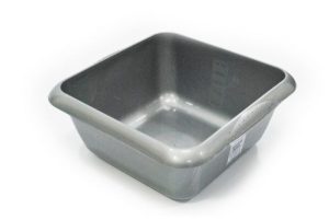 Square Bowl Silver 7l