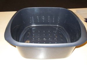 Rectangular Washing Up Bowl Graphite 11l