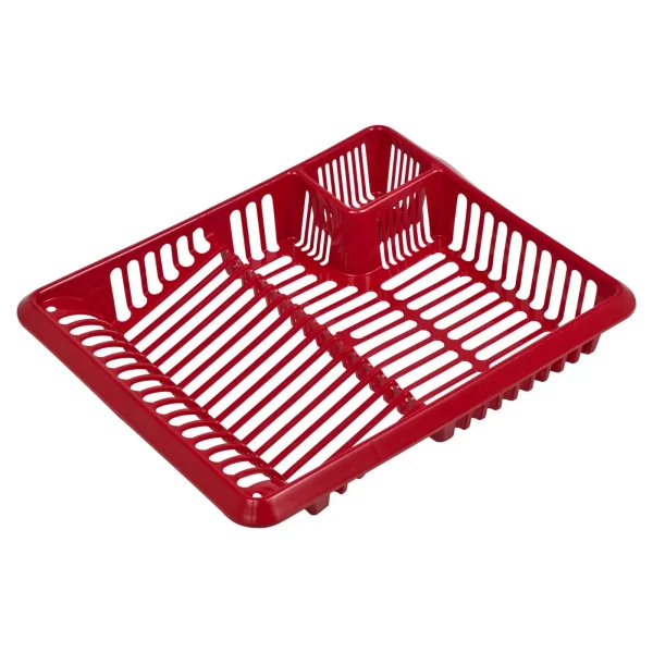 Premium Large dish drainer glitter red