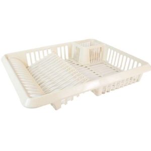 Large Dish Drainer Taupe