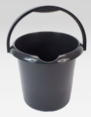 Round Bucket Graphite 5l