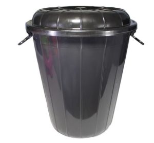 Drum With Clips 40L Black