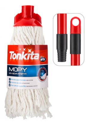 Tonkita Premium Cotton Mop With Handle