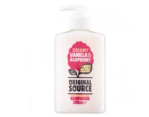 Original Source Creamy Vanilla & Raspberry Handwash 300ml