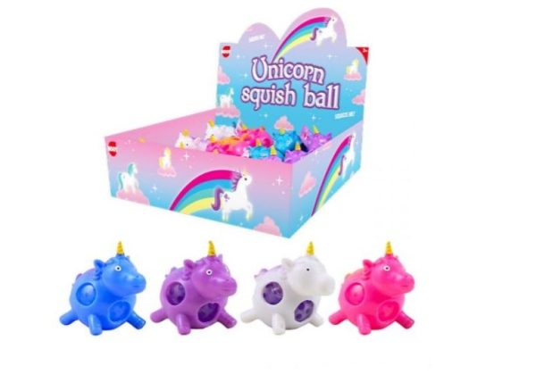 Premium Hoot light-up squishy crystal bead unicorn