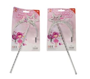 Hoot Magical Fairy Tiara & Wand Dress-Up Set