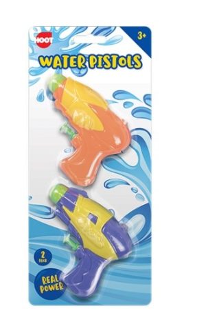 Hoot Powerful Water Pistols Pack Of 2