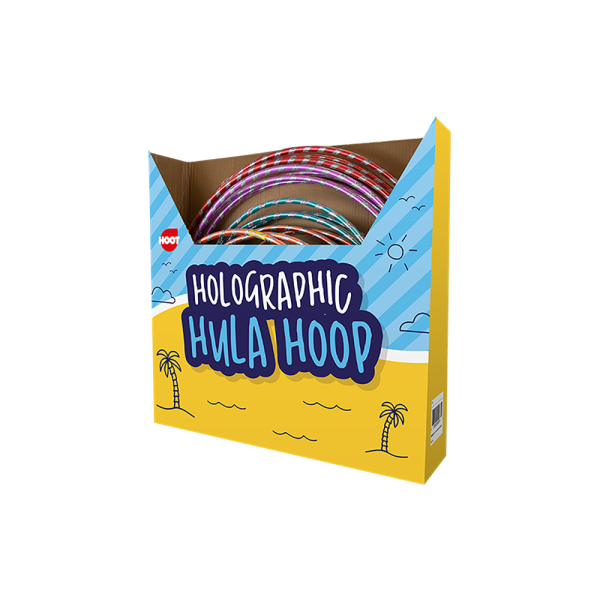 Premium Hoot holographic hula hoop