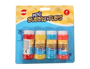 Hoot Mini Bubble Tubs 50ml Pack Of 4