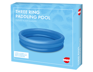 Hoot Three Ring PVC Paddling Pool 1.83m X 0.33m