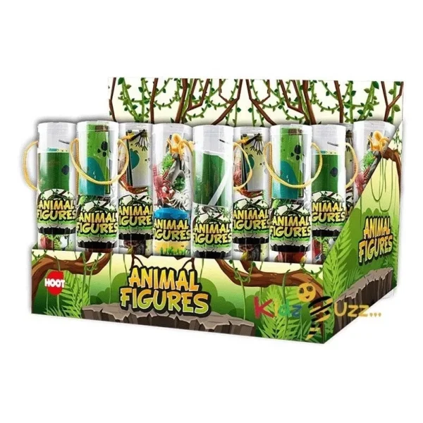 Premium Hoot animal figurine pack of 16