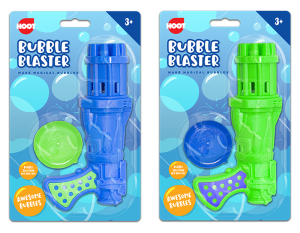 Hoot Electronic Bubble Blaster Toy
