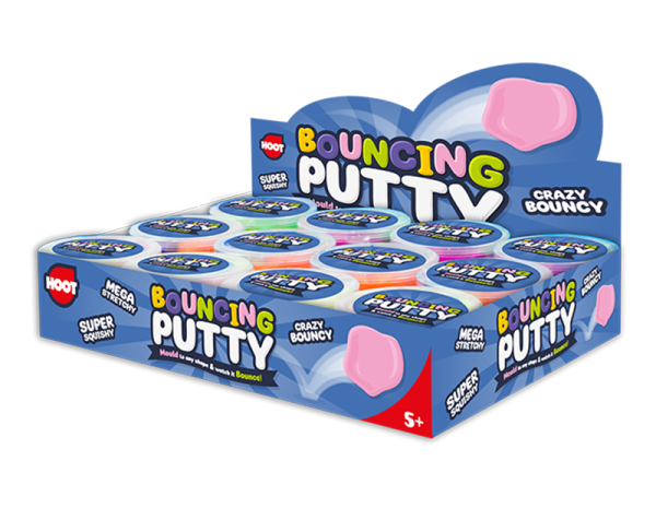 Premium Hoot bouncing putty colours