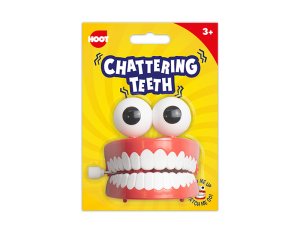 Hoot Wind-Up Chattering Teeth