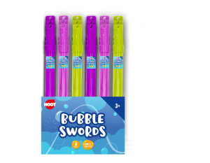 Hoot Bubble Swords 118ml Pack Of 3