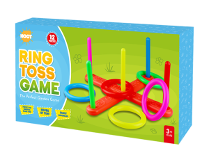Hoot Ring Toss Game Play Set 12pc