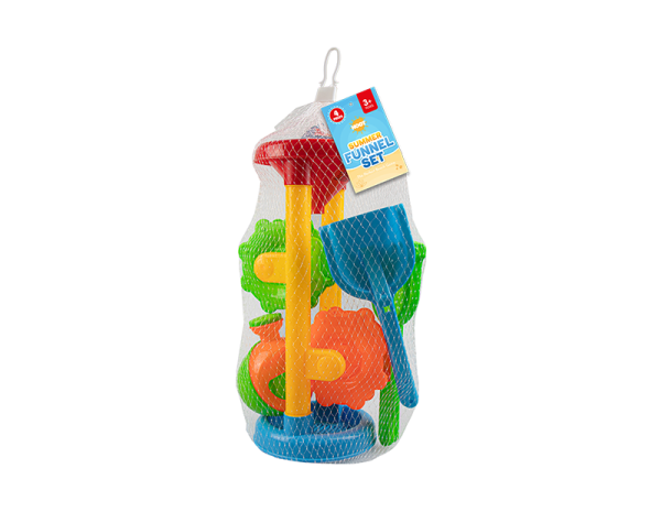 Premium Hoot summer beach toy funnel set