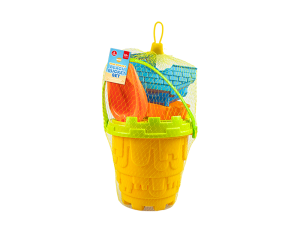 Hoot Beach Sandcastle Bucket Set 6pc
