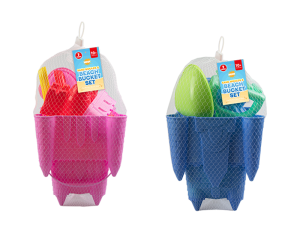 Hoot Beach Bucket Sandcastle Set 7pc