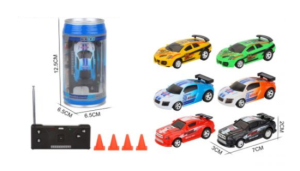 Mini R/C Multifunction Remote-Controlled Racing Car In Can