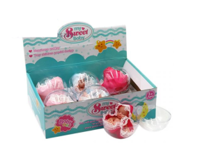 My Sweet Baby 6" Baby Dolls In Pods 6pc
