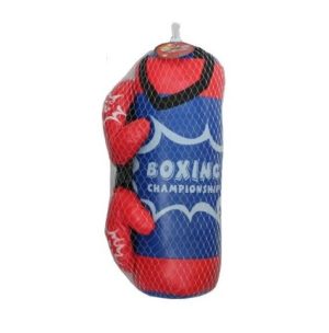 Medium Pro Boxing Championship Punch Bag And Boxing Gloves With Hanging Hook