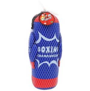 Small Pro Boxing Championship Punch Bag And Boxing Gloves With Hanging Hook