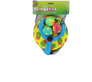 Pool Slingshot, Splash Balls & Foam Disc Set