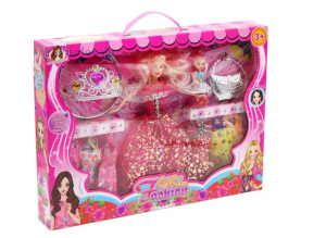 11.5" Beauty Doll With Fashion Accessories