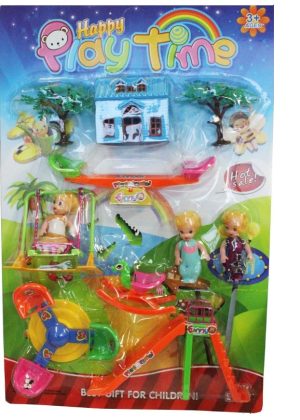 11pc Happy Playtime Funny Park (58cm X 38cm)