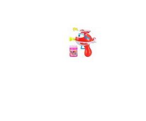 Aeroplane 2pc Bubble Gun Set Includes Bubble Solution (Approx 23.5cm X 17cm)