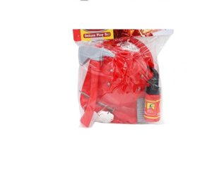 Firefighter Helmet & Accessories Play Set