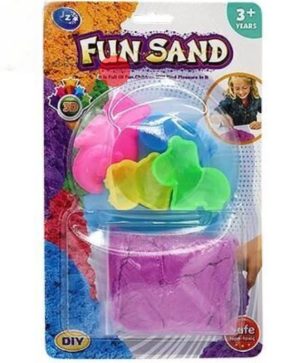 Fun Sand Soft Feel Easy Mould Play Set