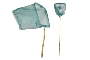 Bamboo Fishing Net Large Square Head 32cm X 120cm