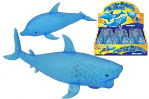 Light Up Squishy Dolphin And Shark