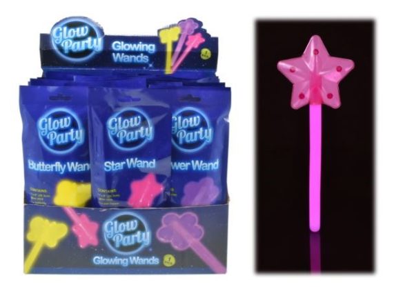 Premium Glow party butterfly wand