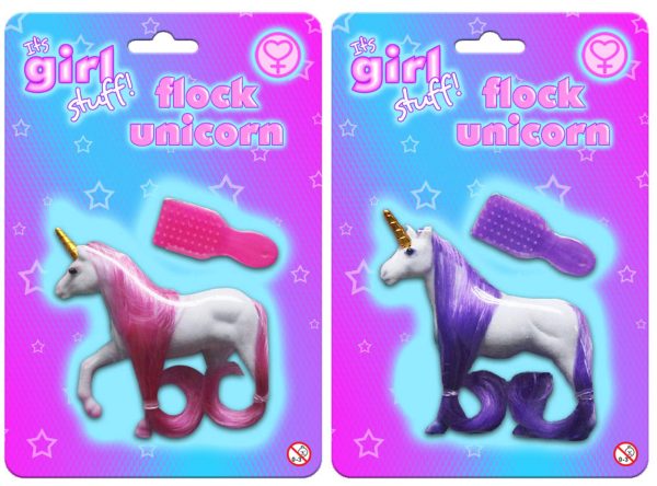 Premium It's girl stuff flock unicorn