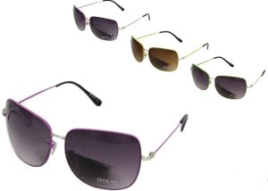 Metal Neon Frame Sunglasses
