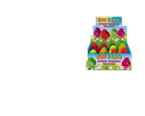 Spikey Chicken Squish Toy With Light