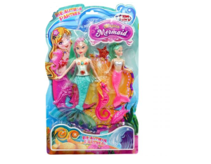 Mermaid Doll Play Set With Accessories