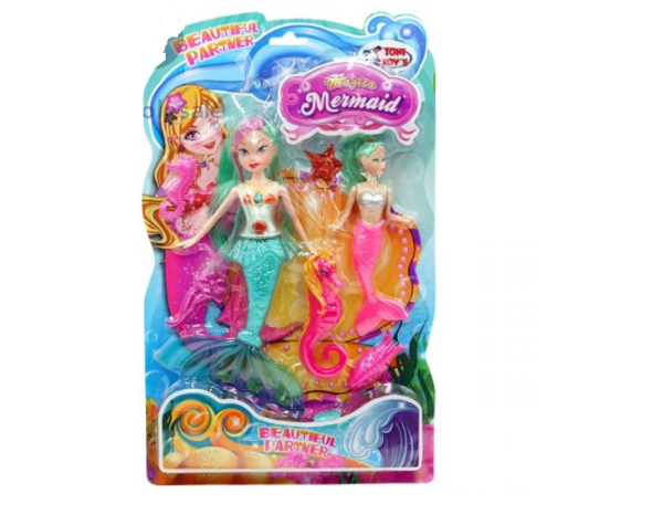 Premium Mermaid doll play set with accessories