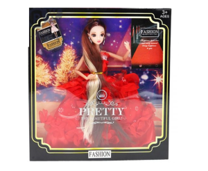 11" Fashion Girl In Wedding Dress Doll