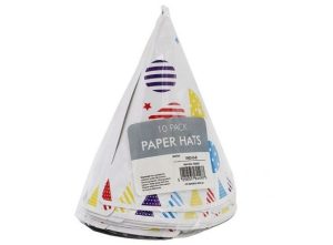 Party Paper Cone Hats 2 Pack Of 2