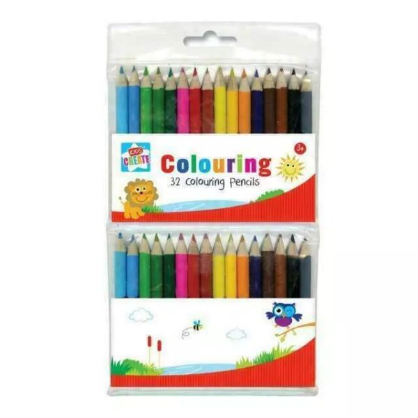 Premium Kids create 23 mini colouring pencils