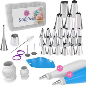 Swirly Bake Cake Decorating Kit 65pc