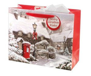 Giftmaker Christmas Post Box Gift Bag Xl
