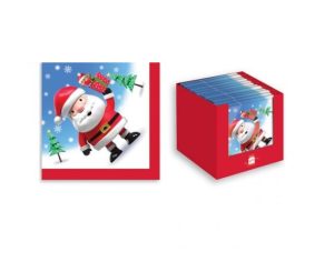 Giftmaker Santa Christmas Napkins